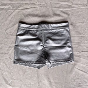 Silver shorts